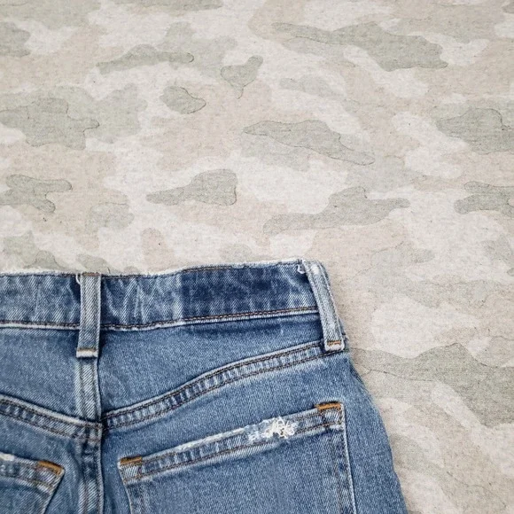 Abercrombie and Fitch Jeans Womens 26/2 Blue Pockets Denim Medium Wash - Picture 11 of 12